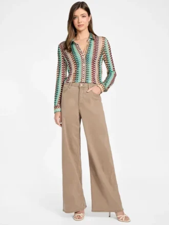 Chemise en maille rayée Izzy Chemise en maille rayée Izzy
