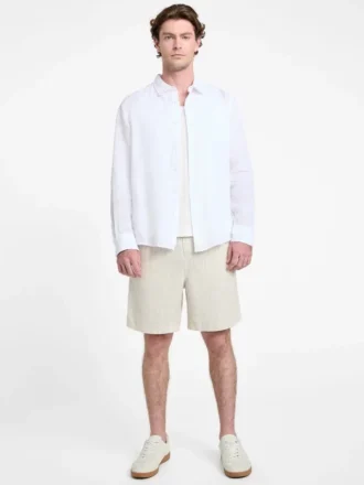 Chemise en mélange de lin Eco Napa