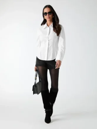 Chemise en popeline Garbo