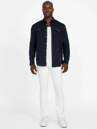Chemise en sergé délavé Chemise en sergé délavé