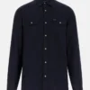Chemise en sergé délavé