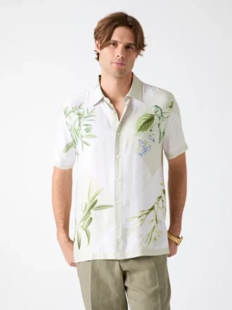 Chemise en viscose imprimée