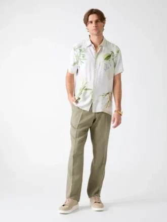 Chemise en viscose imprimée