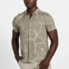 Chemise à fleurs