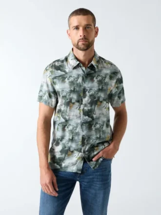 Chemise à fleurs