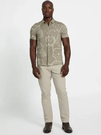 Chemise à fleurs