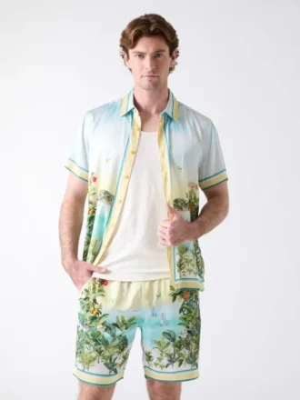 Chemise imprimée