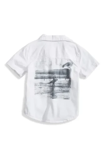 Chemise à manches courtes avec photo (12-24 mois)