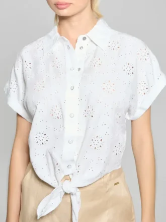 Chemise à œillets Eco Brigitte