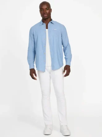 Chemise à poches en denim Ronnie