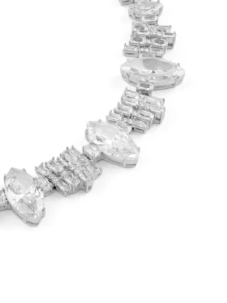 Collier chandelier argenté