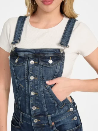 Combinaison en denim décontractée