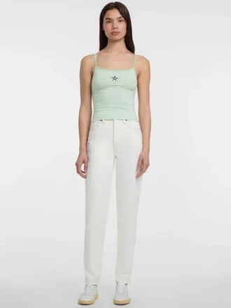 Crop top à étoiles brodées Crop top à étoiles brodées