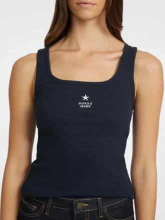 Débardeur slim brodé d&rsquo;une étoile