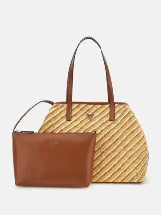 Ensemble de cabas fourre-tout en paille tressée Vikky