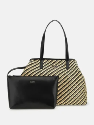 Ensemble de cabas fourre-tout en paille tressée Vikky