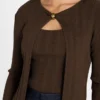 Ensemble de pulls côtelés Kathleen