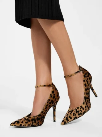 Escarpins à talons aiguilles Napril en velours