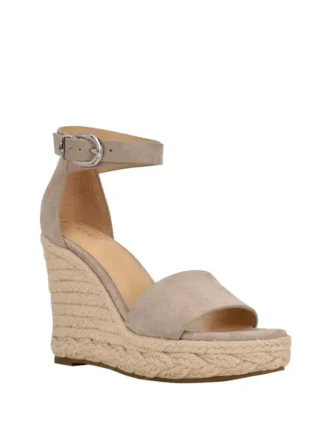 Espadrilles compensées en daim Hidy