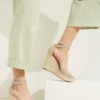 Espadrilles compensées en daim Hidy Espadrilles compensées en daim Hidy