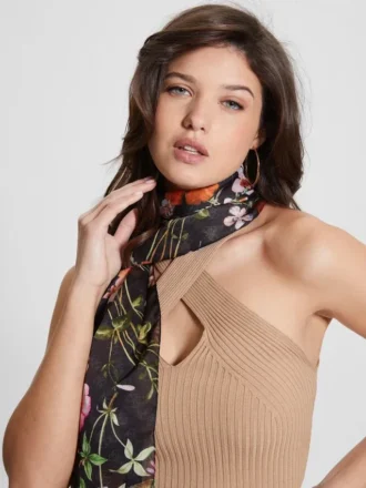 Foulard à fleurs Jannessa