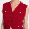 Gilet Eco Malina en bouclé ottoman Gilet Eco Malina en bouclé ottoman