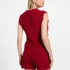 Gilet Eco Malina en bouclé ottoman Gilet Eco Malina en bouclé ottoman