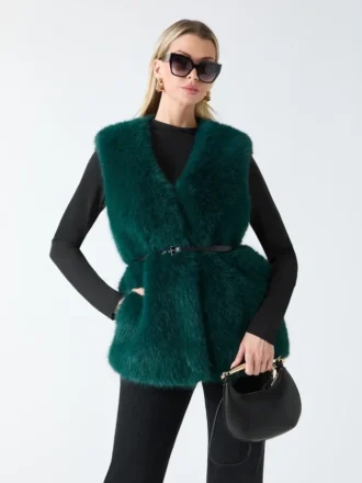 Gilet en fausse fourrure Chloe