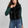 Gilet en fausse fourrure Emma