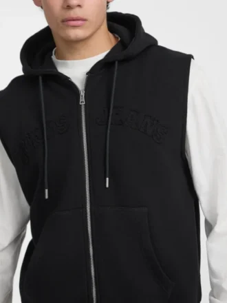 Gilet polaire à capuche