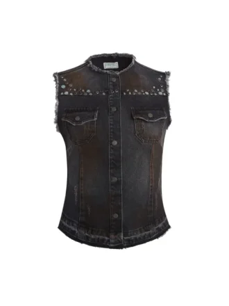 Gilets en denim western Gilets en denim western