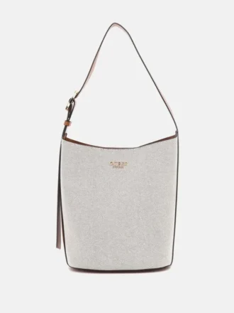 Grand sac seau en toile Nicolette