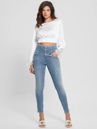 Haut en satin Eco Maeve