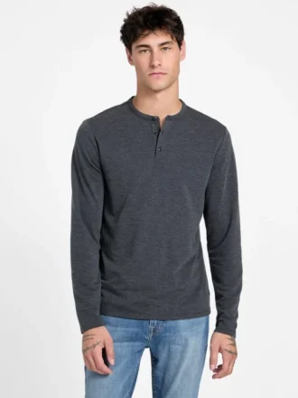 Henley en mélange de laine Eco Kai