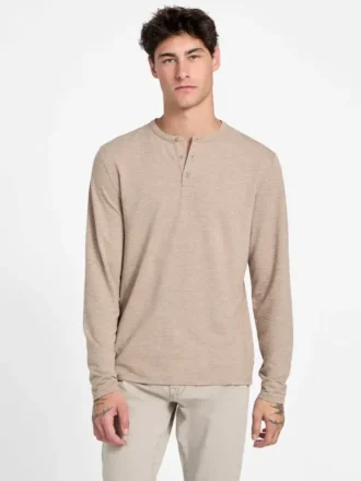 Henley en mélange de laine Eco Kai