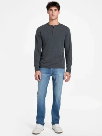 Henley en mélange de laine Eco Kai