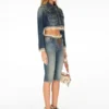 Veste en jean courte Veste en jean courte