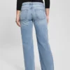 Jeans éco taille basse ample