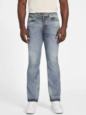 Jeans droit coupe classique imprimé Rodeo