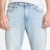 Jeans droit délavé Eco Mason Jeans droit délavé Eco Mason