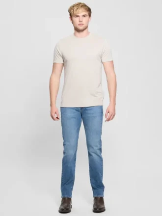 Jeans droit taille moyenne Eco Davis