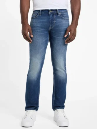 Jeans droit taille moyenne Eco Mateo