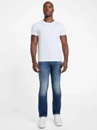 Jeans droit taille moyenne Eco Mateo