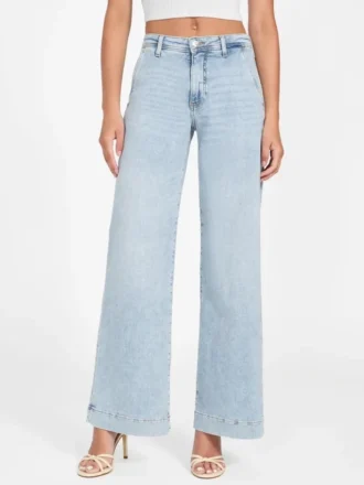 jeans jambes larges eco zoya 1 330x440 - Jeans &agrave; jambes larges Eco Zoya
