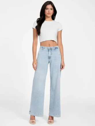 jeans jambes larges eco zoya 2 330x440 - Jeans &agrave; jambes larges Eco Zoya