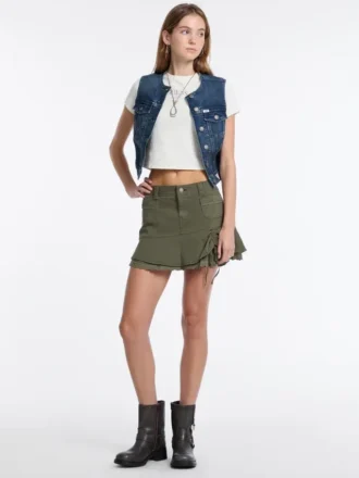 Jupe cargo à lacets Guess Originals