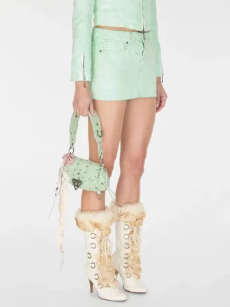 Mini sac Claudia Crackle