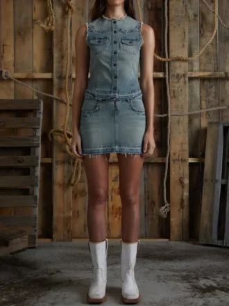 Gilets en denim western Gilets en denim western