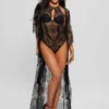Kimono en dentelle semi-transparente Kimono en dentelle semi-transparente