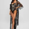 Kimono en dentelle semi-transparente Kimono en dentelle semi-transparente